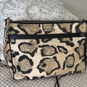 Leopard Print Crossbody Bag